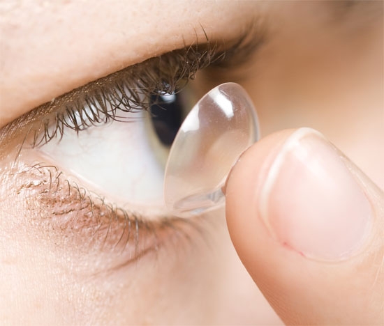 Wearing-Contact-Lenses