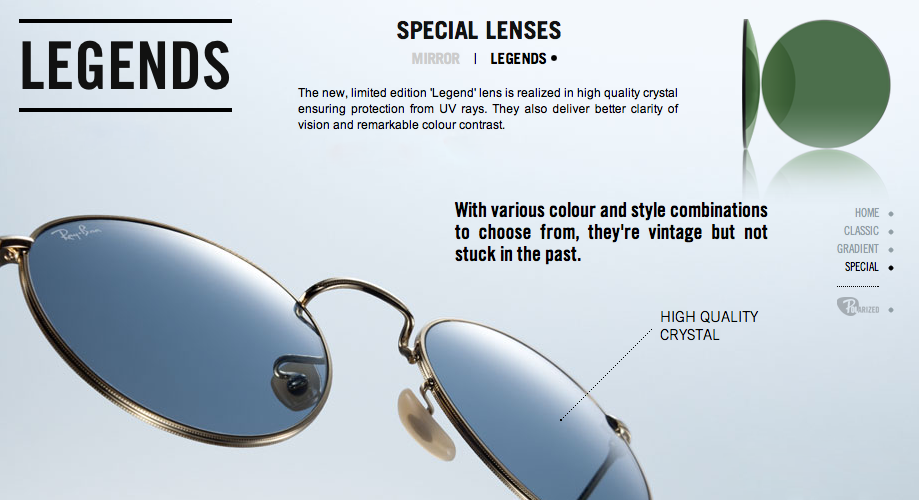 5 Types of Ray Ban Sunglass Lenses at Lenspick