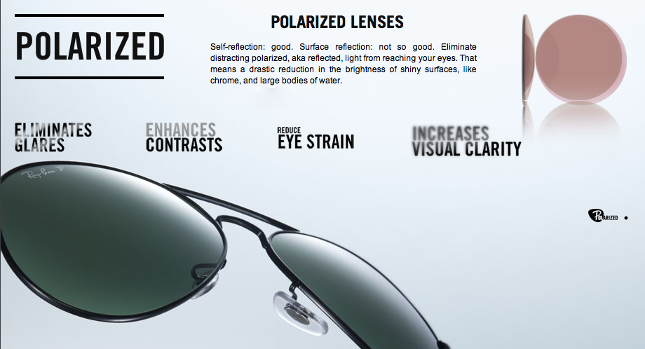 ray ban polarized vs non polarized