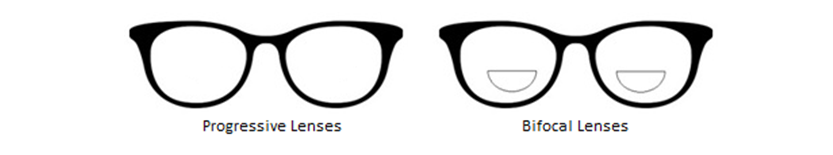 progressive lenses and bifocall lenses