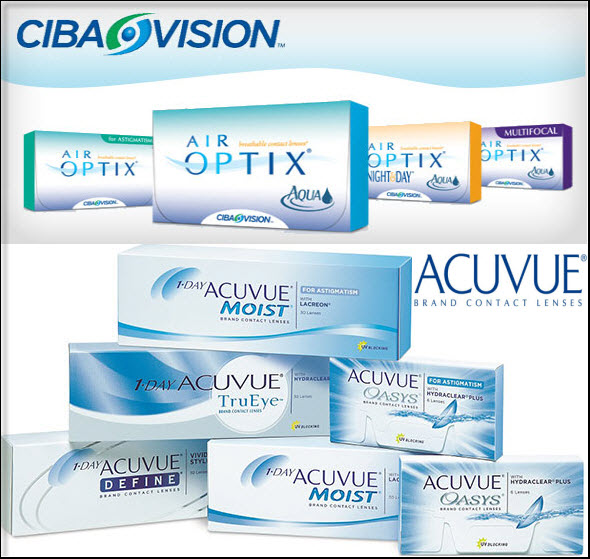 Ciba Vision Vs Acuvue Contact Lenses