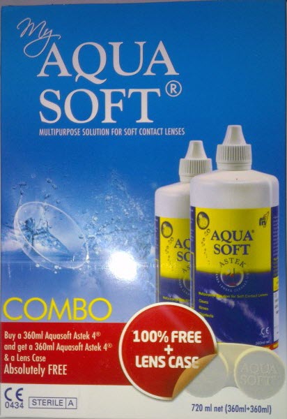 Aquasoft Lens Solution