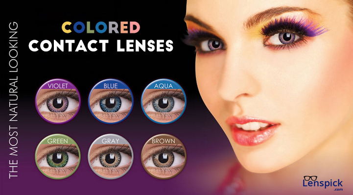 colored contact lenses