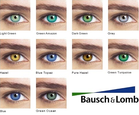 Bausch and Lomb Colored Contact lenses