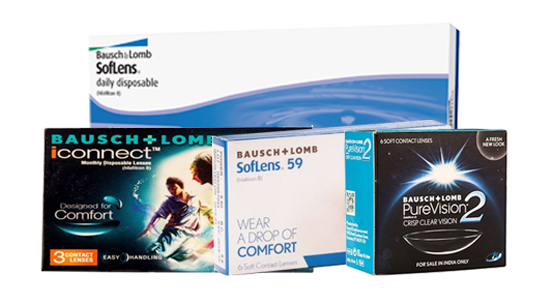 Types of Bausch - Lomb Contact Lenses