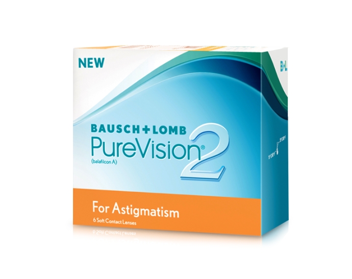 Pure vision2 Toric Contact lenses for Astigmatism