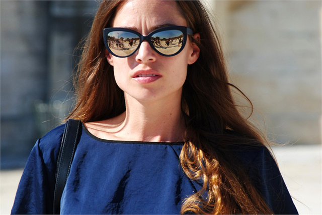 mirror effect sunglasses