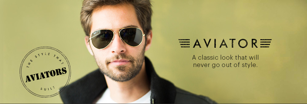 Aviator sunglasses