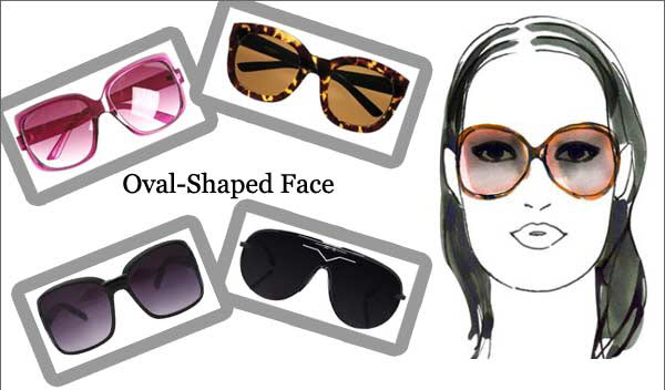 Oval Shape Sunglasses